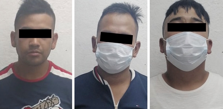 Detienen a 3 sujetos que asaltaron a pasajeros de un camión en ...