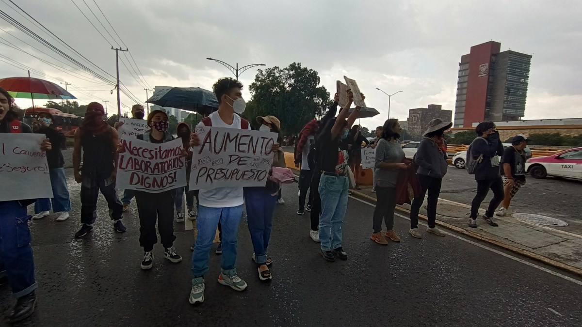 Bloqueo en Insurgentes Sur. Todo lo