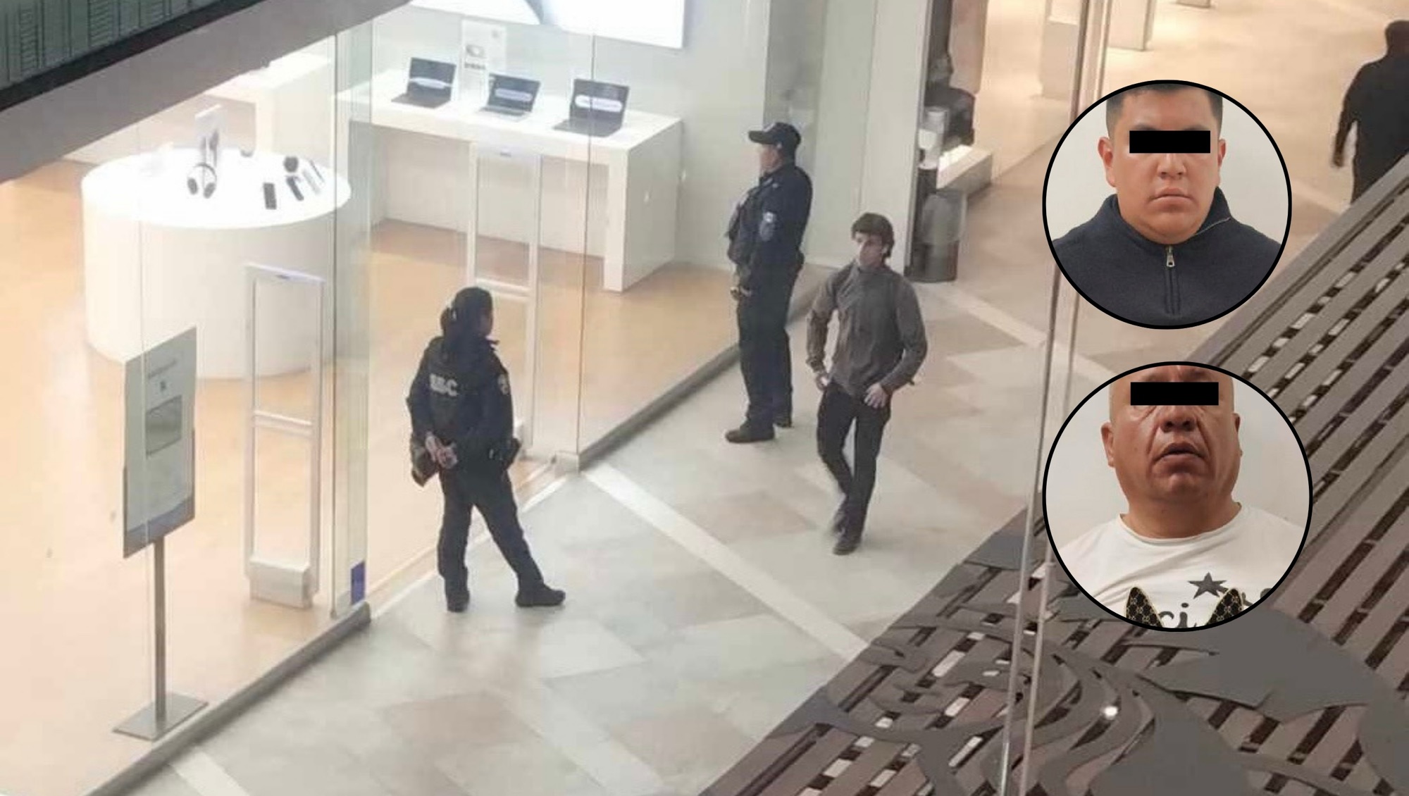 Detienen a dos hombres por violento robo a un negocio en el centro ...